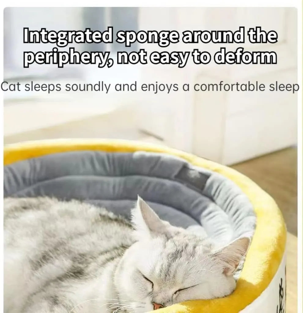 Can-Shaped Cat House & Sofa Bed