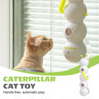 Automatic Wiggling Worm Cat Toy with Feather – 1 or 2 Set