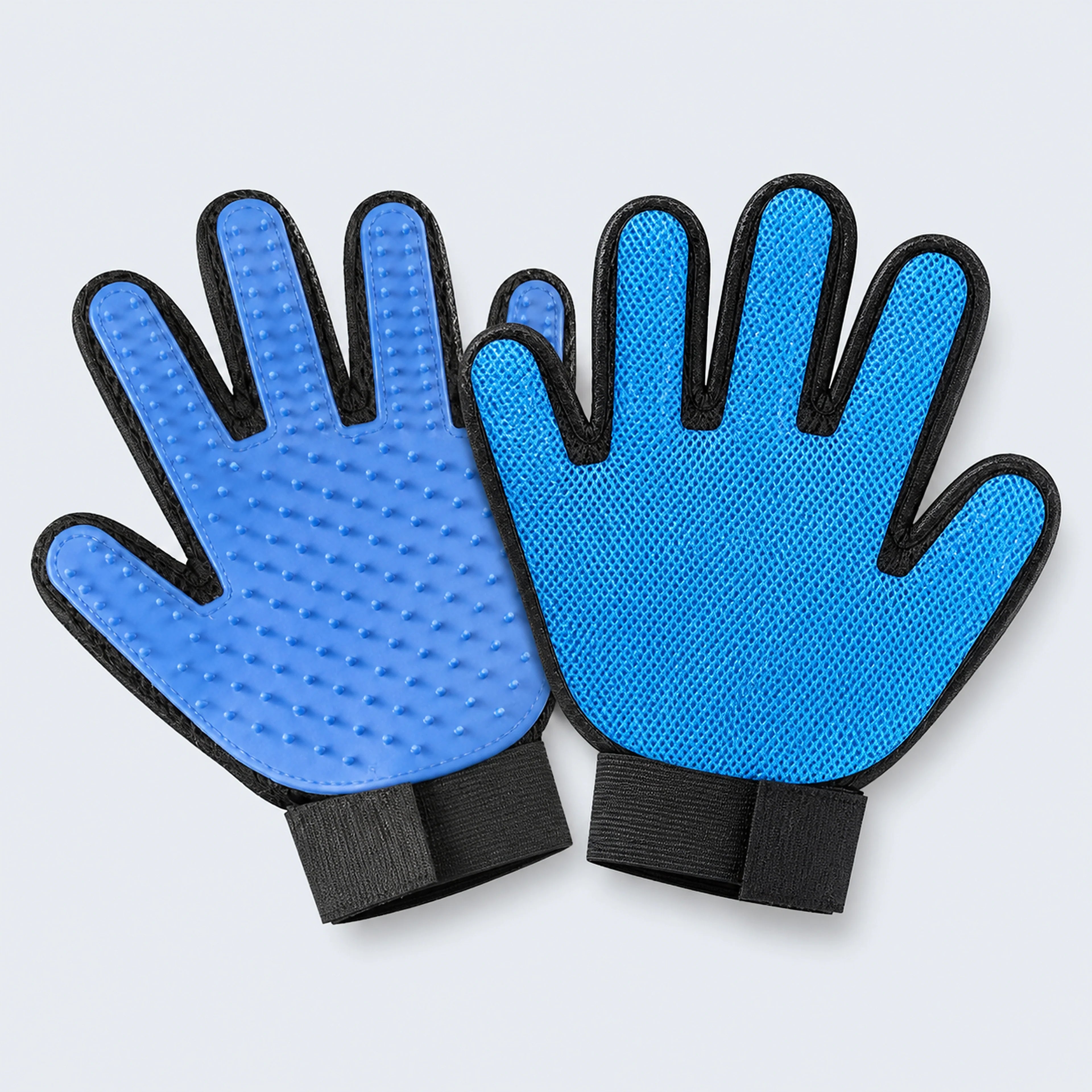 Double-Sided Pet Grooming Gloves – 1 Pair | ALDERKIN