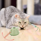 USB-Rechargeable Automatic Cat Teaser with Tail – 2 Colors