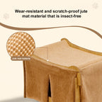 2-Tier Cat Hammock Bed with Optional Door Curtain