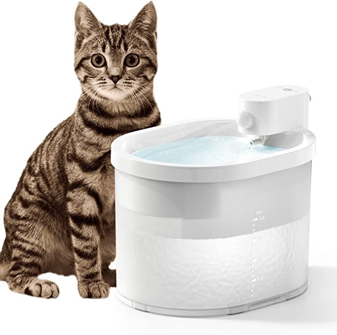 Wireless Smart Cat Water Fountain with Replaceable Filter