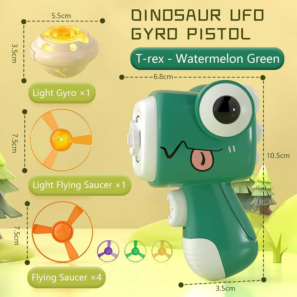 Handheld Flying Disc Launcher Cat Toy – 3 Colors