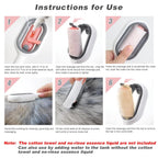 Pet Hair Removal Brush with Cleaning Wipes – 10 or 100 Pack