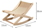 Adjustable Sisal Cat Lounge Chair with Teaser