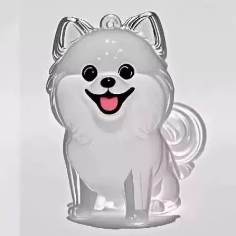 Pet Fur Keepsake Keychains – 2-Piece Set, 7 Styles