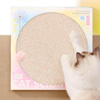 Record Player Cardboard Cat Scratcher with Play Ball – 2 Colors
