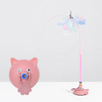 Suction Base Feather Wand Cat Toy – 5 Colors