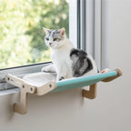 Adjustable Window Sill Cat Perch with Soft Cover – 9 Styles