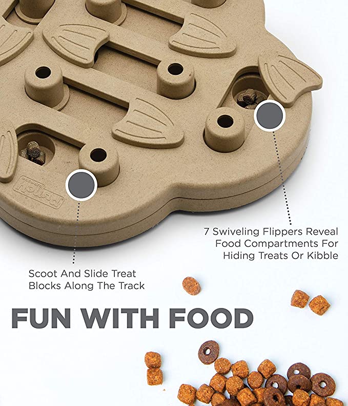 Round Sliding Pet Treat Puzzle – 3 Styles