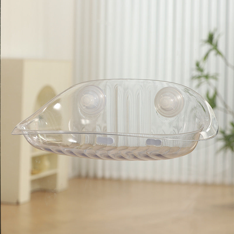 Clear Suction Cup Cat Window Bubble Bed – Single or 2-Pack