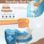 Silicone Pet Toothbrush Set with Storage Cup – 1 or 2 Sets