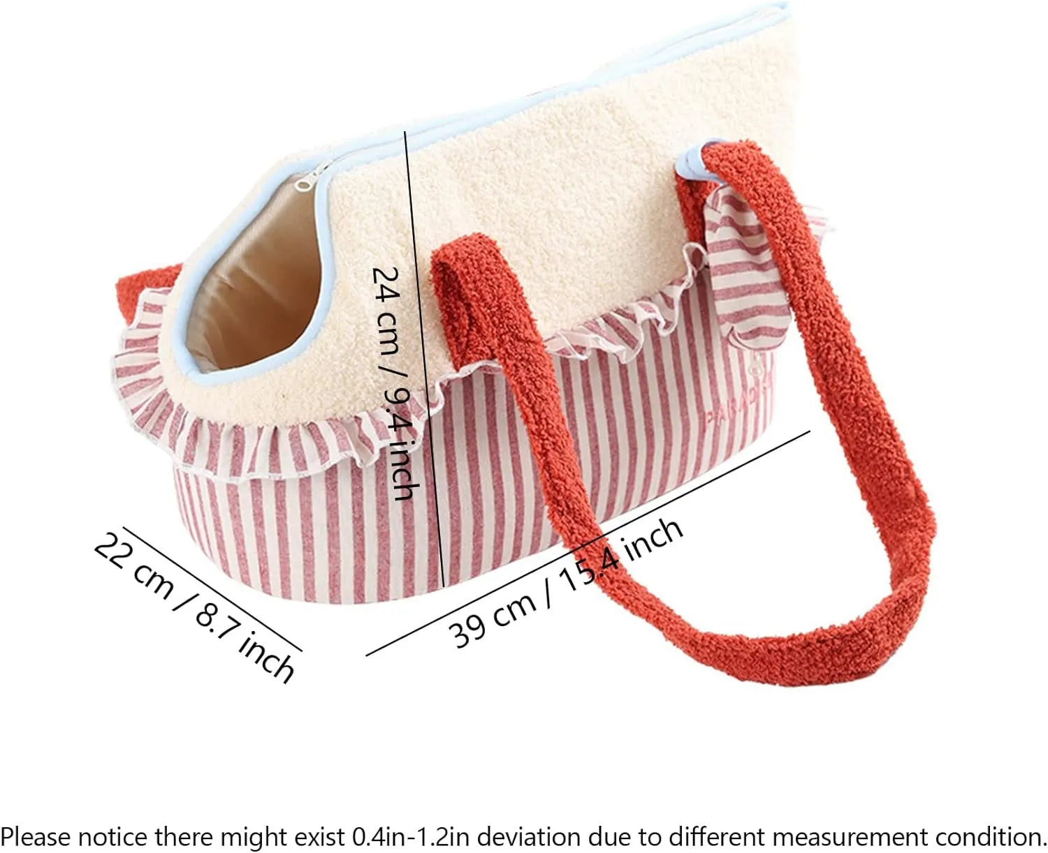 Travel Sling Carrier for Cats & Small Dogs