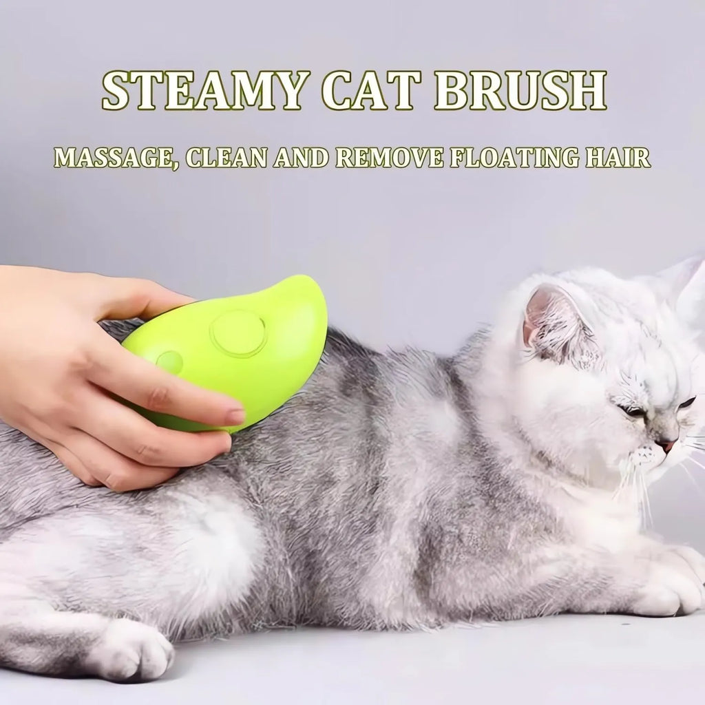 Pet Grooming Brush with Mist Reservoir – 4 Styles