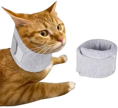 Breathable Adjustable Elizabethan Recovery Collar for Cats