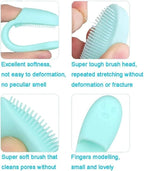 Silicone Pet Chin and Facial Cleaning Brush – Single or Multi-Pack