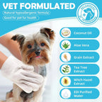 Disposable Pet Cleaning Glove Wipes – 6 Count