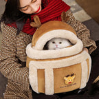 Plush Winter Pet Carrier Backpack – 6 Styles, 2 Sizes