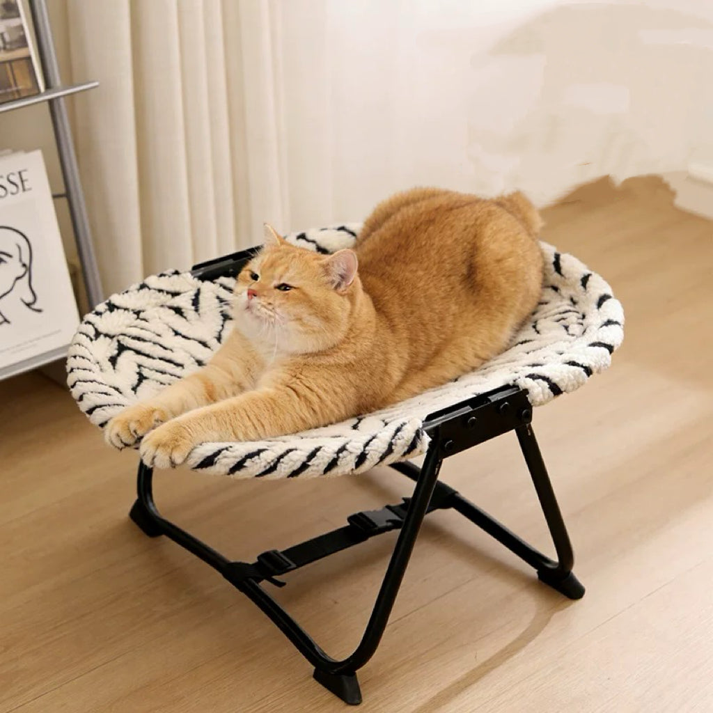Foldable Elevated Round Pet Chair – Single or Multi-Color Set