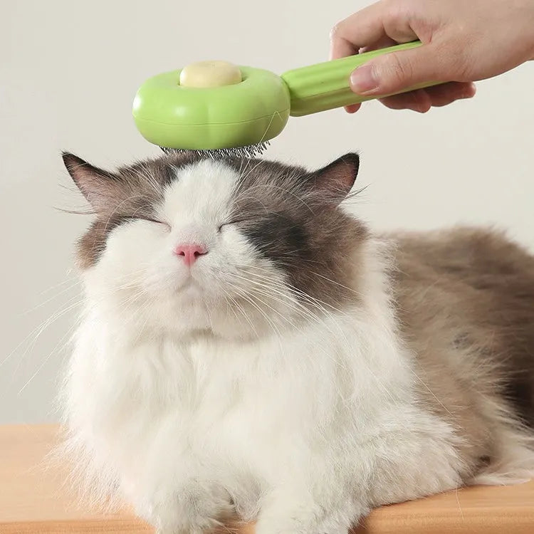 Self-Cleaning Slicker Brush for Cats & Dogs – 2 Colors
