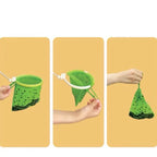 Long-Handle Dog Waste Catcher with Drawstring Bags