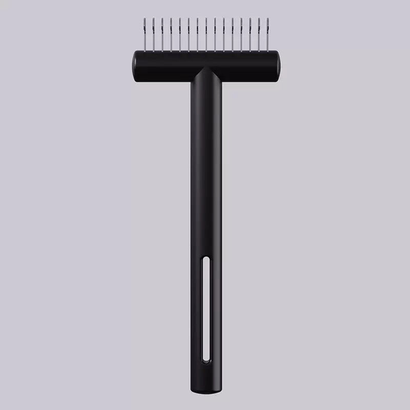 Dual-Sided Pet Dematting and Deshedding Rake – Single or 2-Piece Set