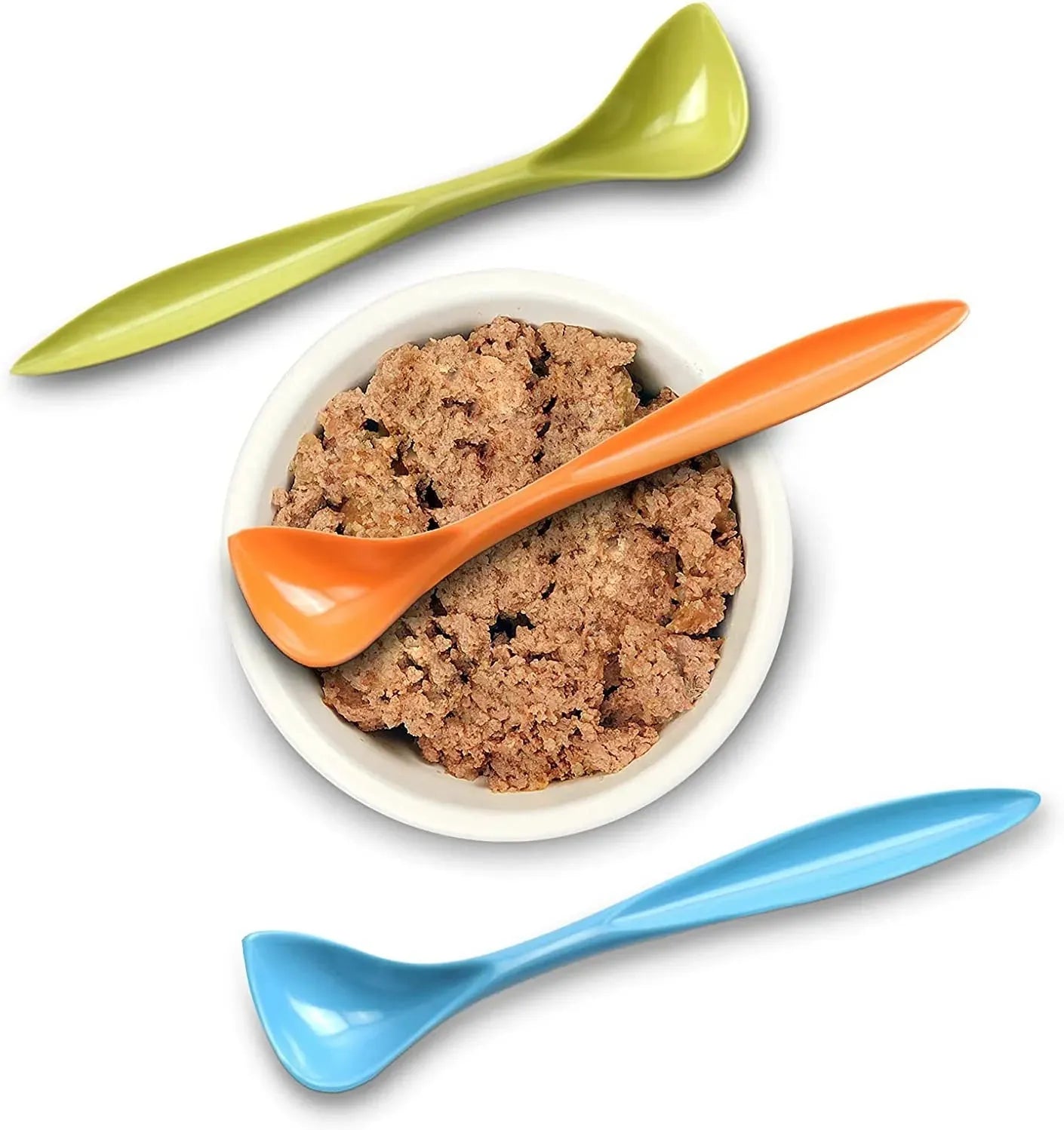 Angled Pet Food Can Spoon and Scraper
