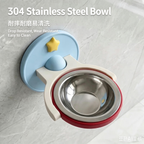 2-in-1 Wall-Mounted Elevated Cat Bowl