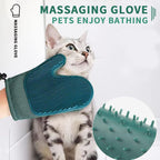 Silicone Pet Grooming Mitt – Single or Pair