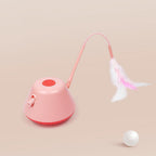 USB-Rechargeable Automatic Cat Teaser with Tail – 2 Colors
