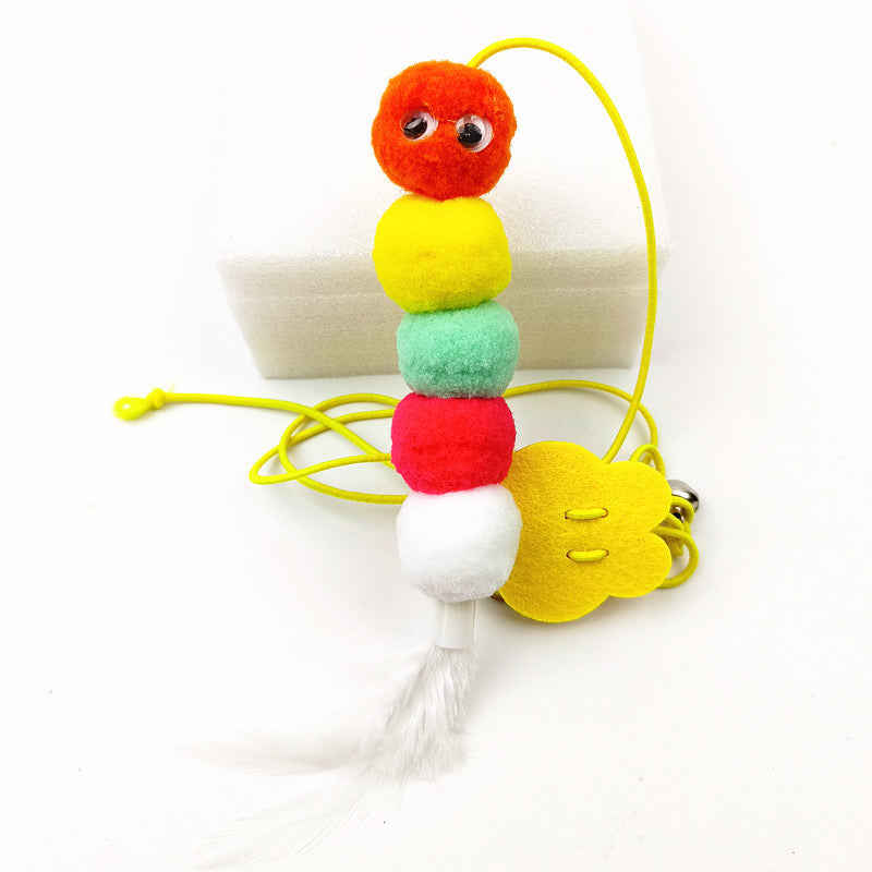Hanging Stretchy Rope Cat Teaser Toy – 11 Styles