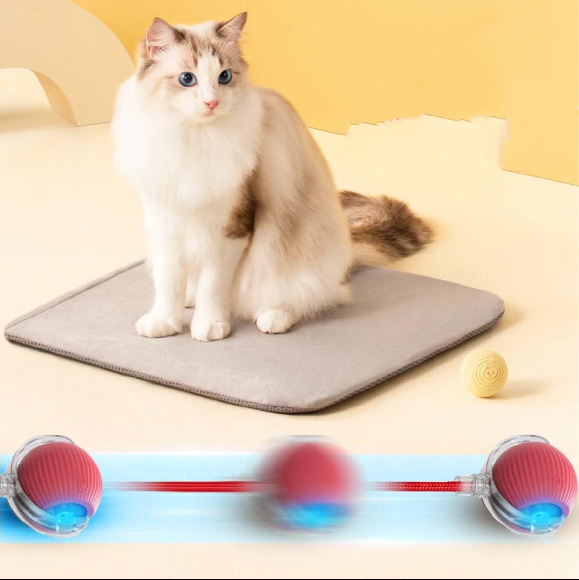 Rechargeable Smart Rolling Pet Ball – 7 Styles
