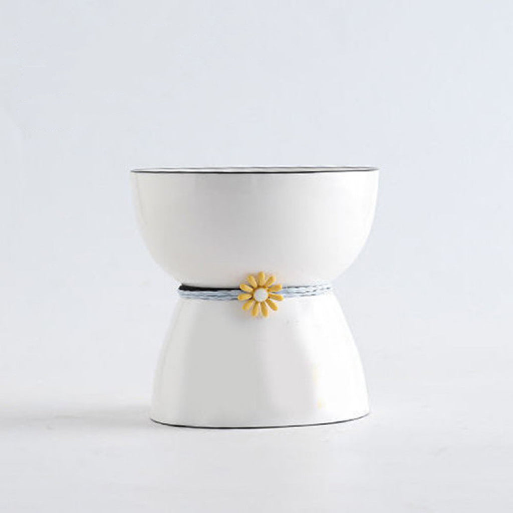 Raised Ceramic Cat Food & Water Bowls – Single or Set