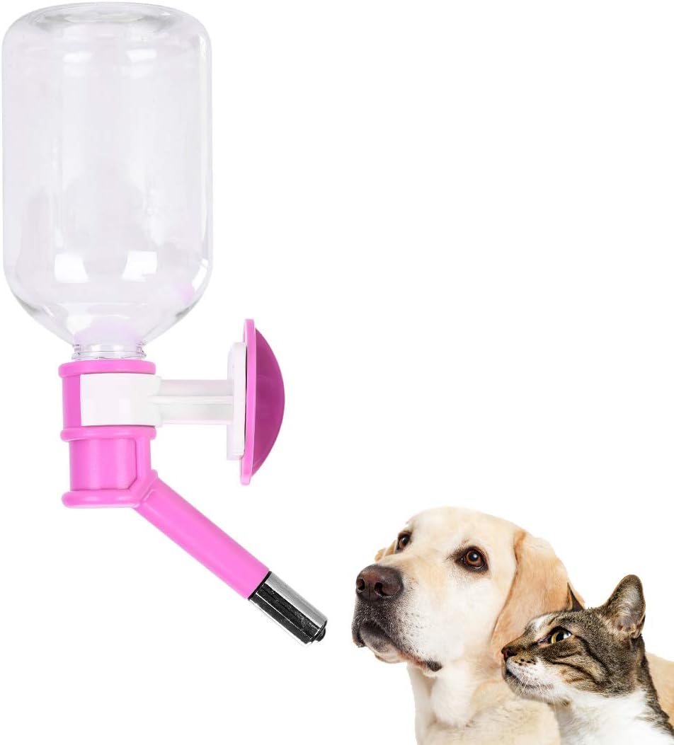 Cage-Mounted No-Drip Pet Water Bottle – 250 or 500 ml