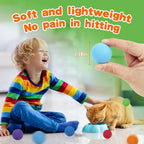 Foam Ball Launcher Set for Interactive Cat Play