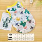 Lightweight Printed Cat Vest – XS to XL