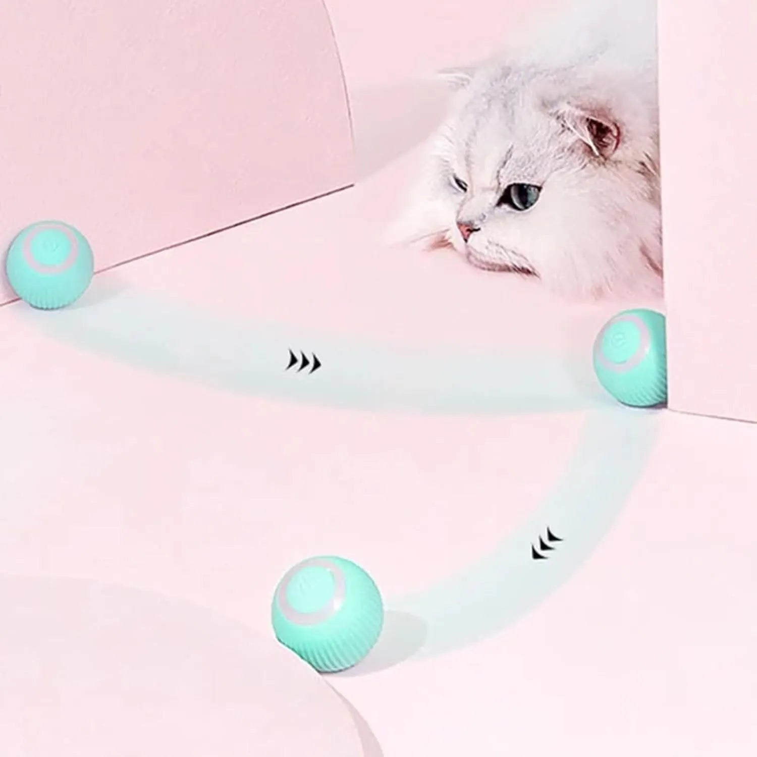 Rotating Smart Ball Cat Toy