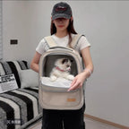 Structured Mesh-Front Pet Carrier Backpack – 3 Styles