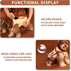 Supportive Small Dog Vest Harness – 2 Colors, 4 Sizes