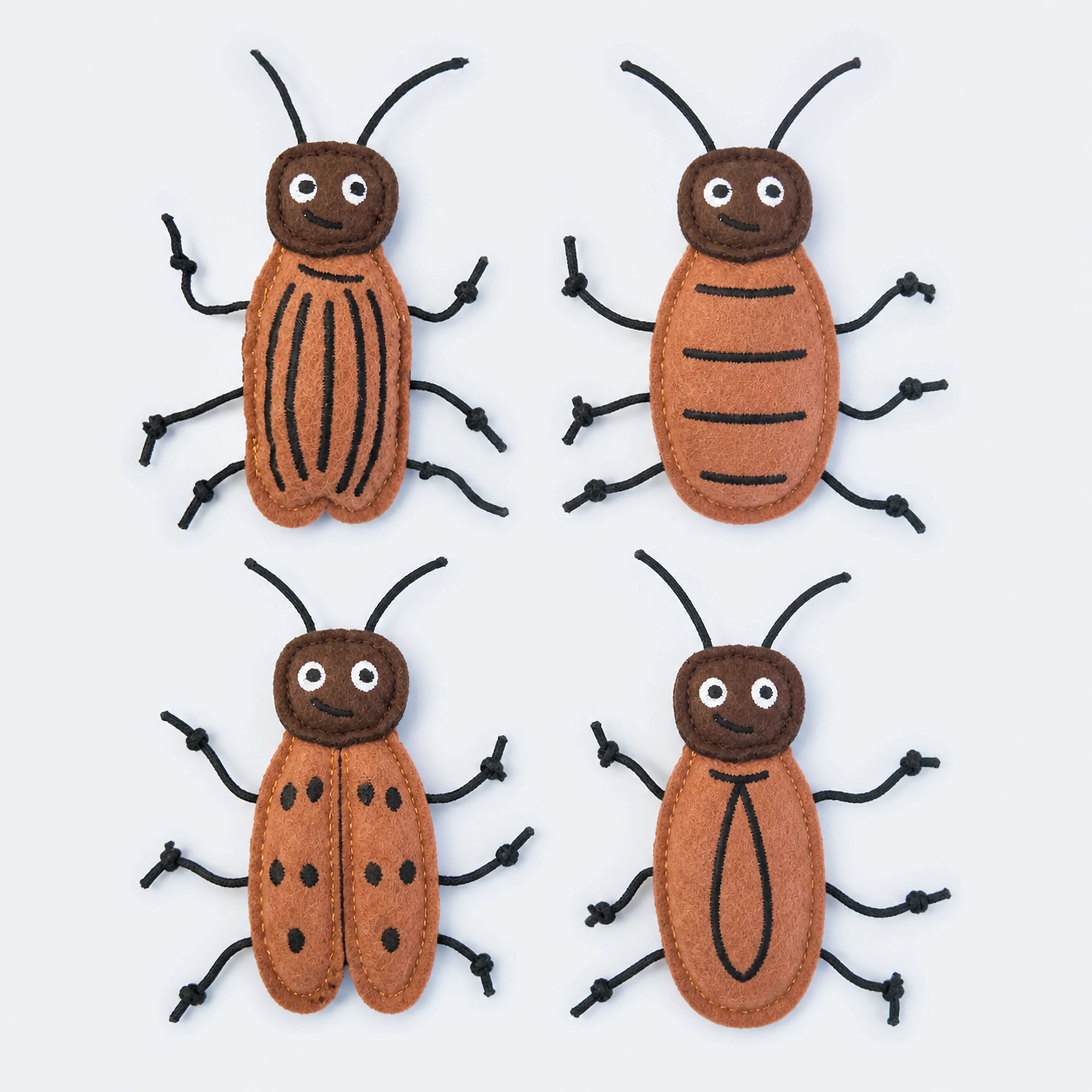 Felt Catnip Insect Toy – Single or 4-Piece Set | ALDERKIN