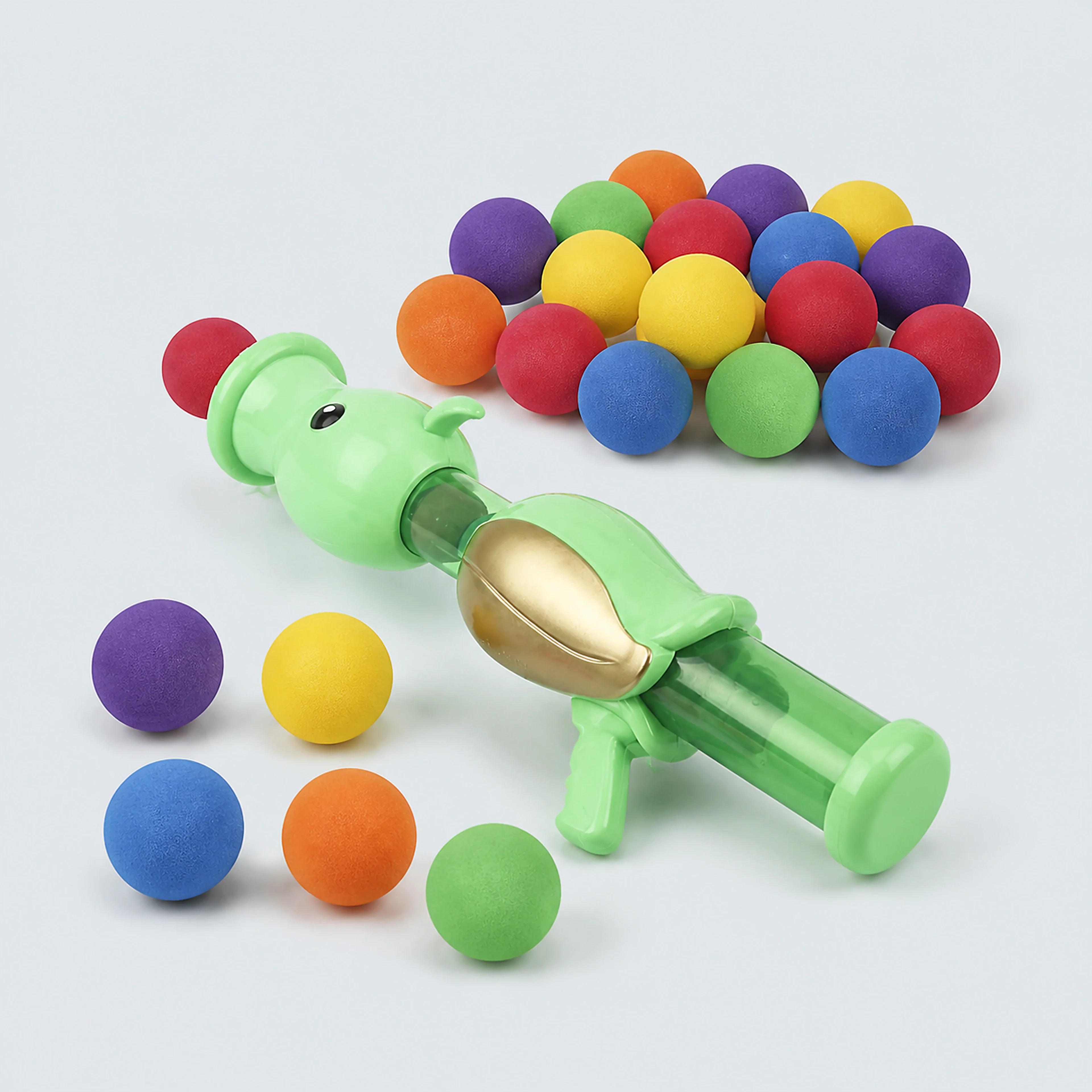 Foam Ball Launcher Set for Interactive Cat Play | ALDERKIN