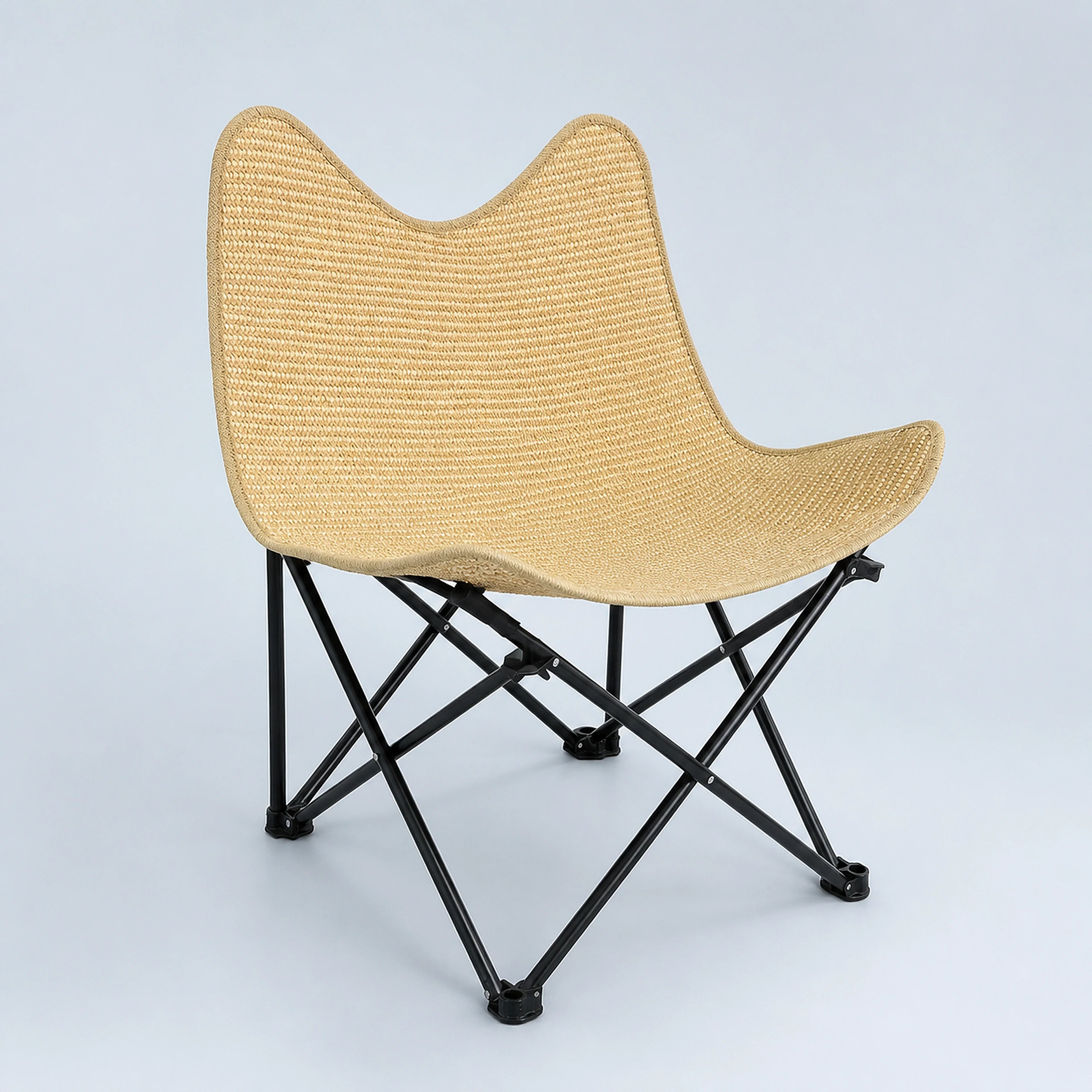 Foldable Cat Lounge Chair with Woven Seat – 1 or 2 Pack | ALDERKIN