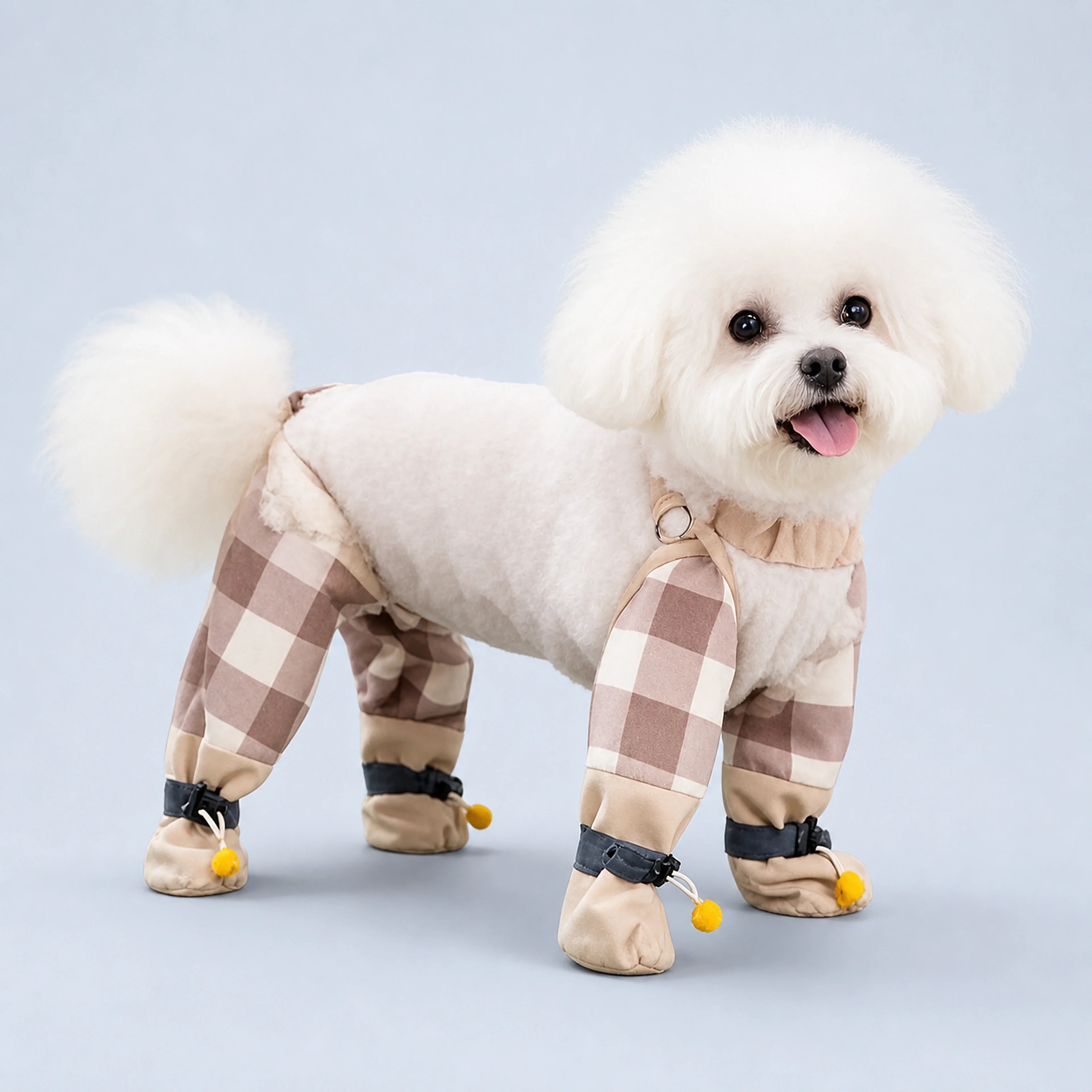 Four-Leg Dog Outdoor Coverall with Paw Covers – 5 Sizes, 3 Styles | ALDERKIN