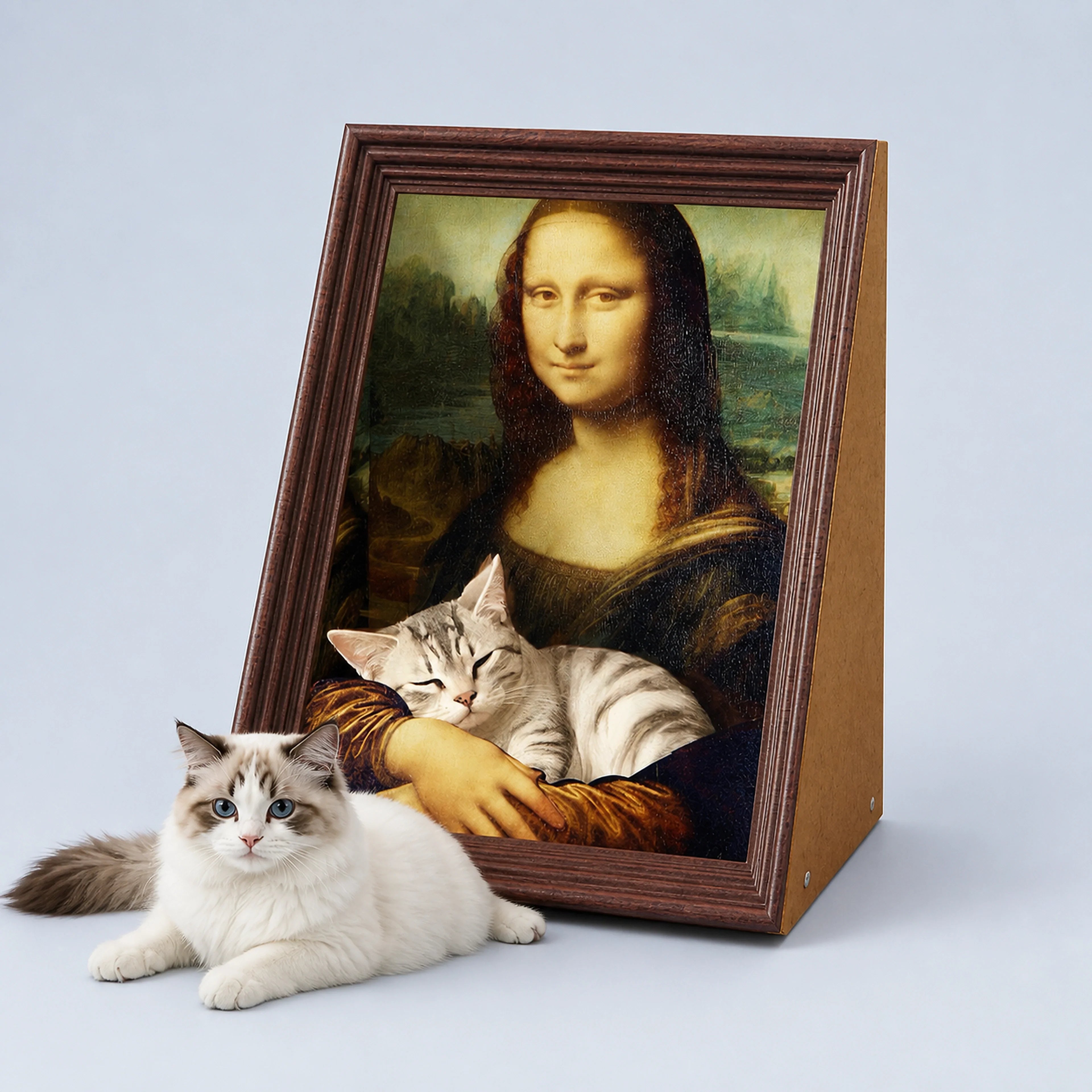 Framed Art Cat Scratcher and Lounge – 6 Designs | ALDERKIN
