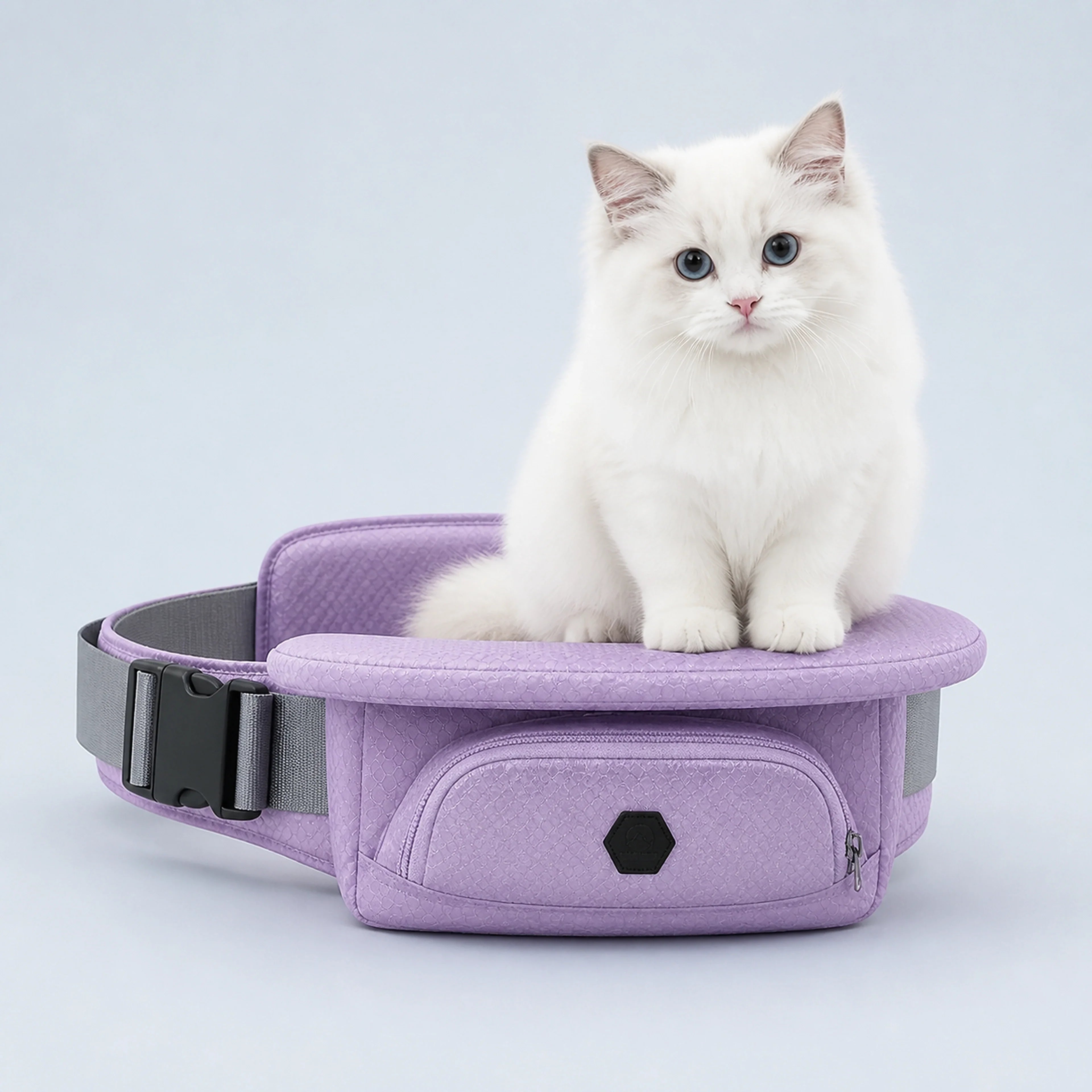 Hands-Free Pet Carrier Hip Seat for Small Dogs and Cats – 3 Colors | ALDERKIN