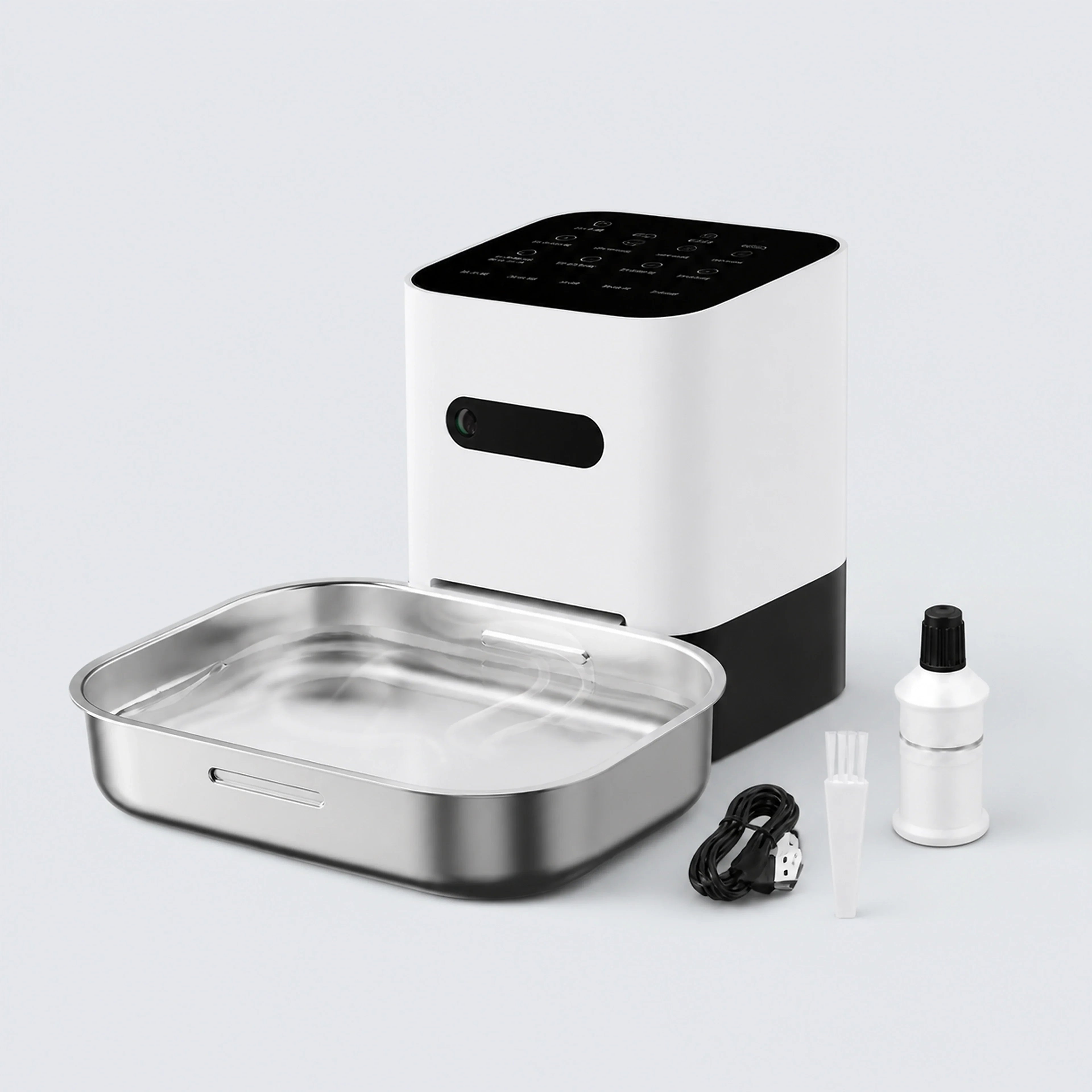 Heated Automatic Pet Water Dispenser with Stainless Steel Bowl | ALDERKIN