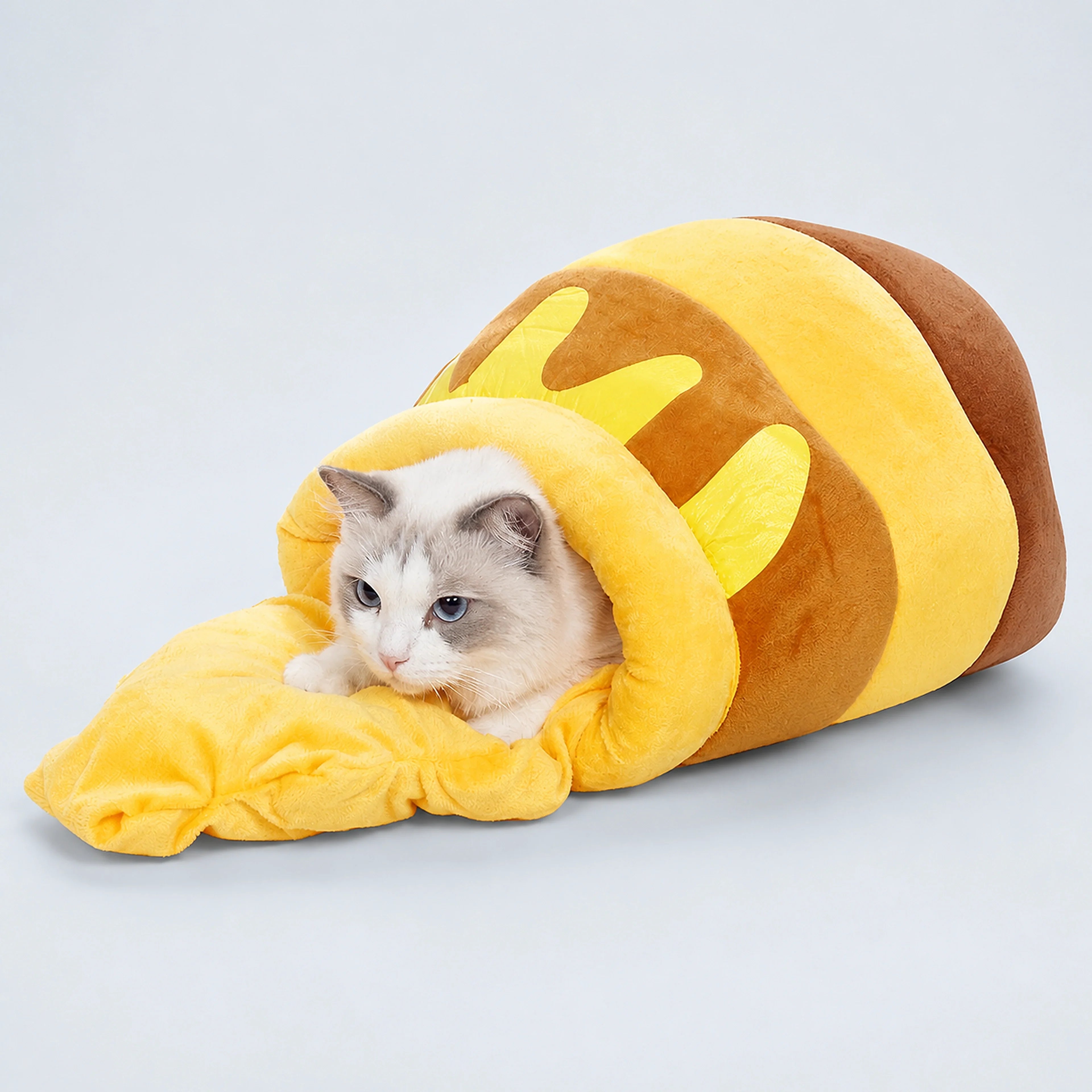 Honey Pot Cat Cave Bed with Cushion – 2 Sizes | ALDERKIN