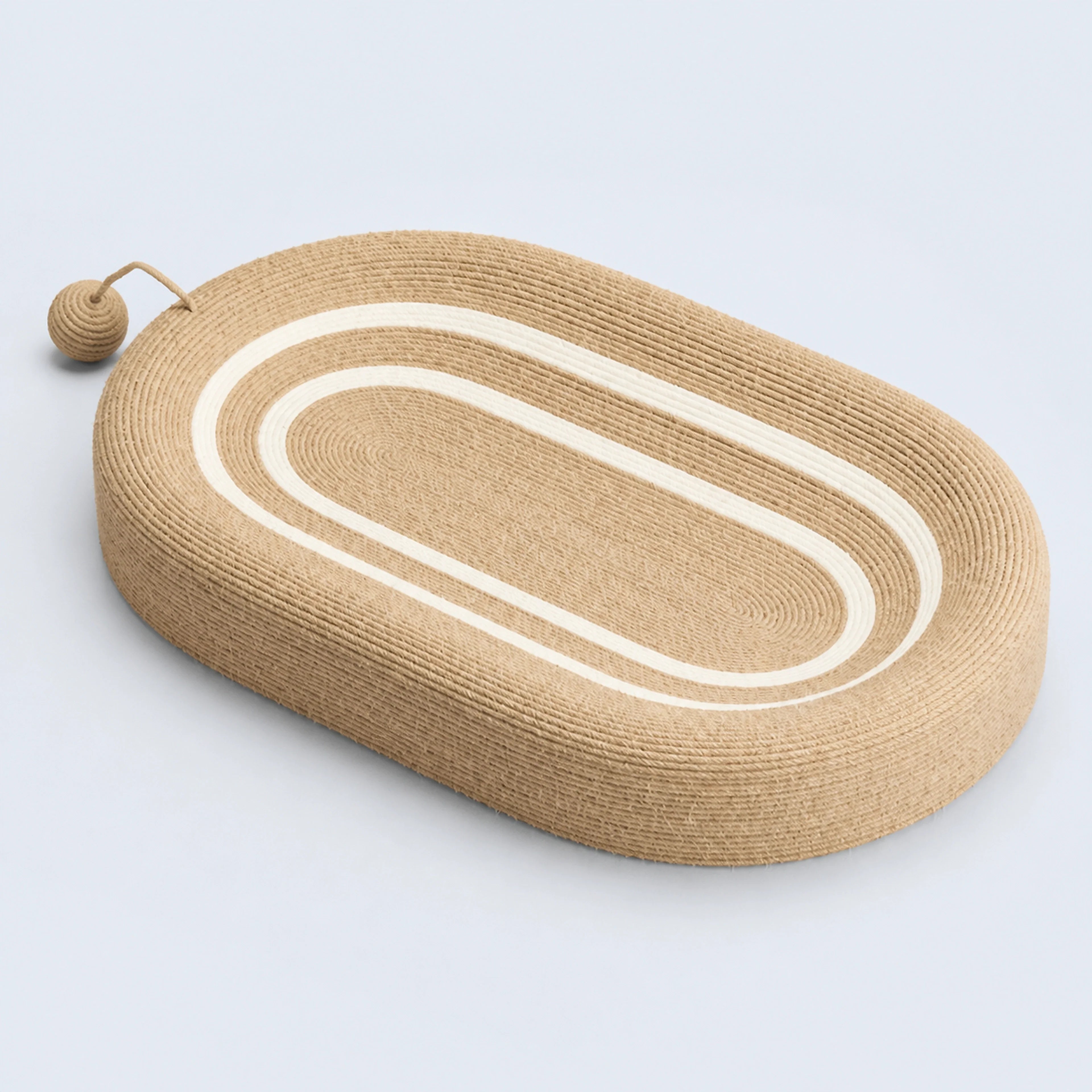 Large Oval Woven Cat Scratcher Bed – 21 Styles | ALDERKIN