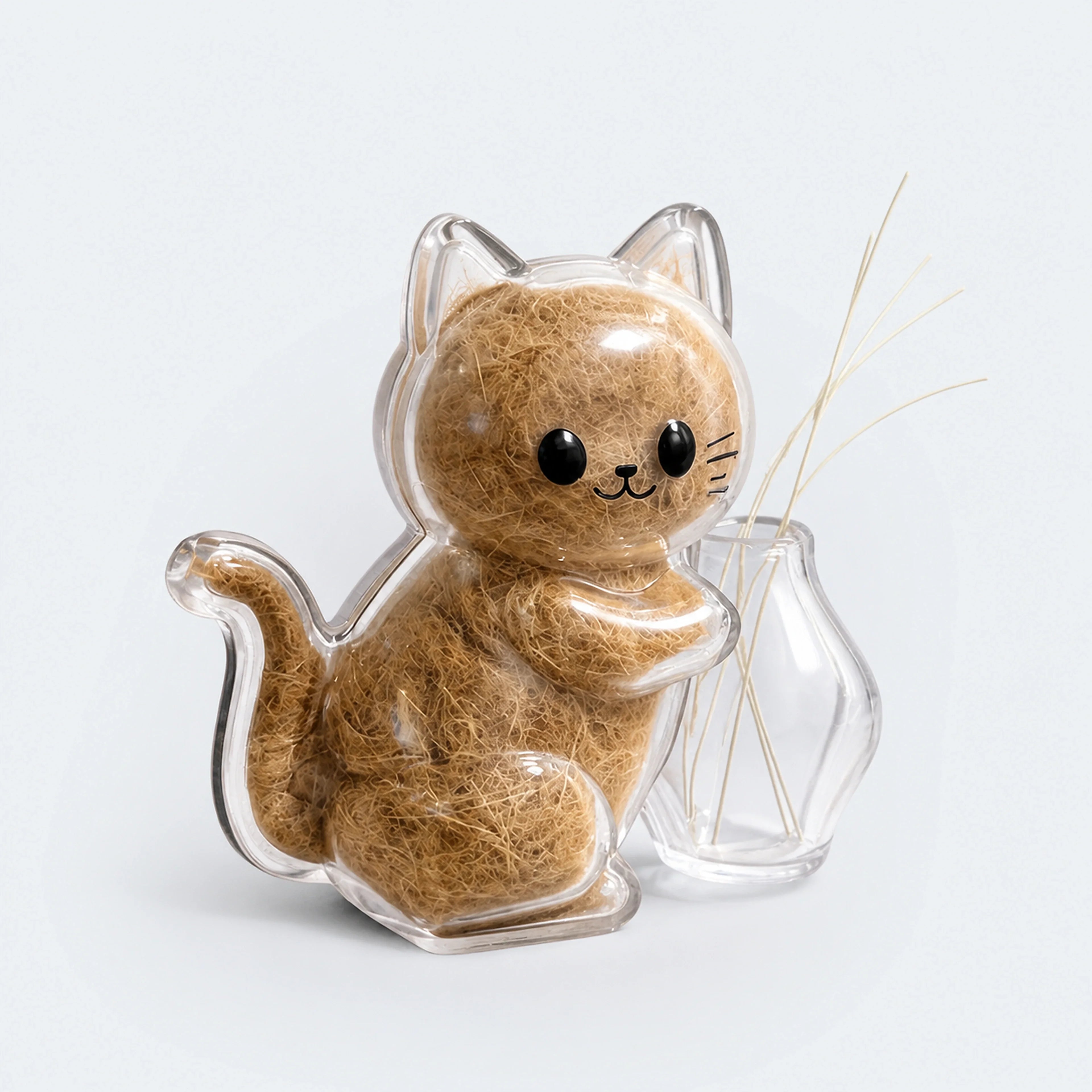 Magnetic Cat Whisker Keepsake Holder with Mini Vase | ALDERKIN