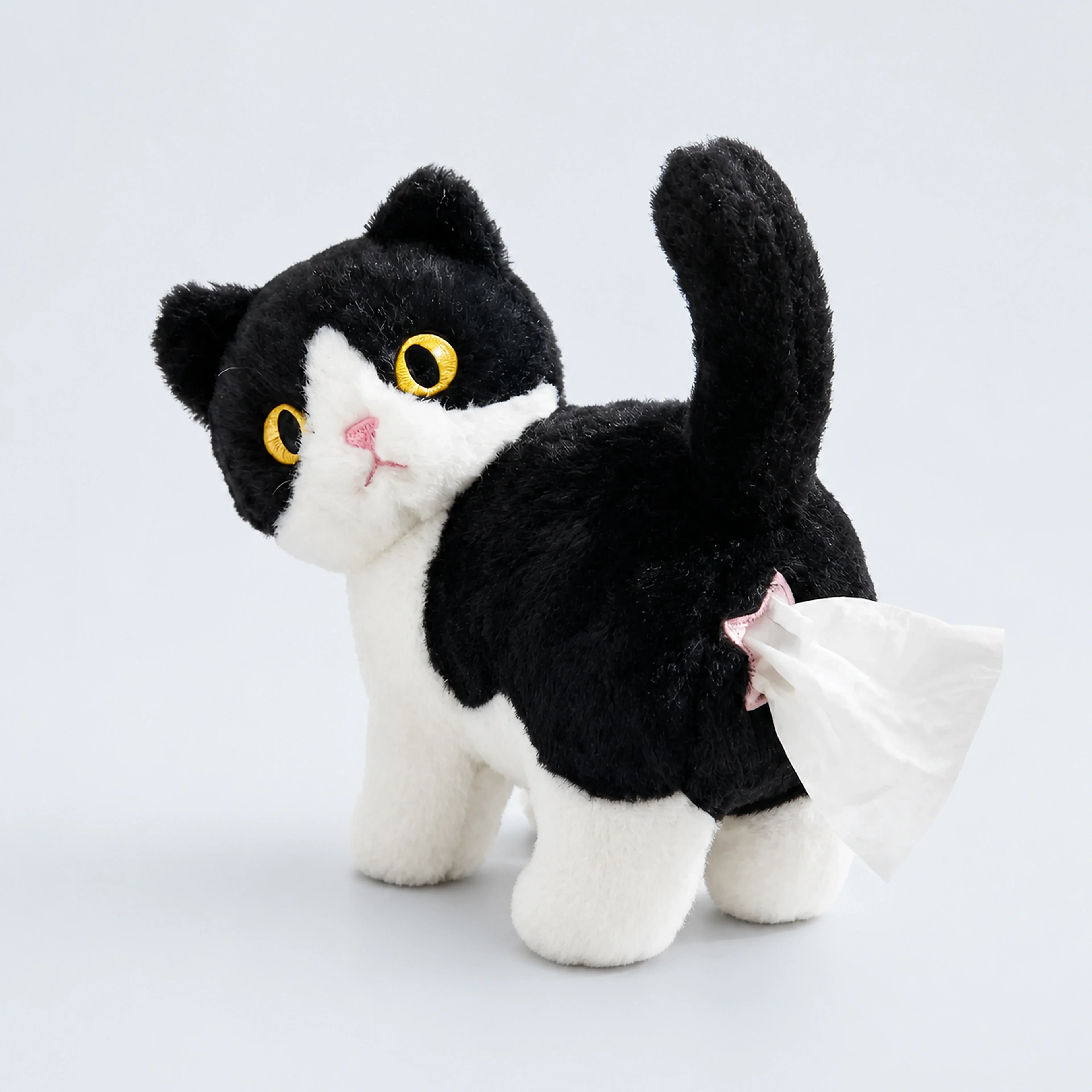 Plush Black Cat Tissue Box Dispenser – 1 or 2 Pack | ALDERKIN